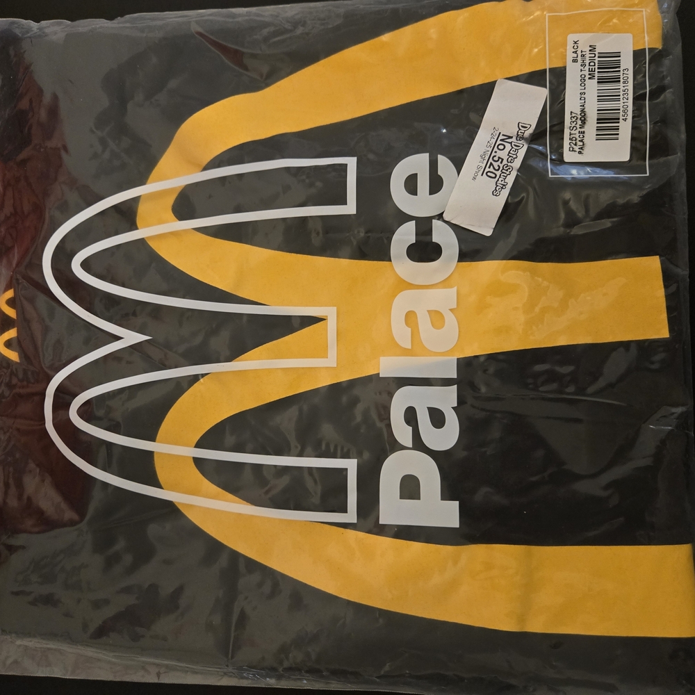 Palace Black and Yellow Graphic Tee